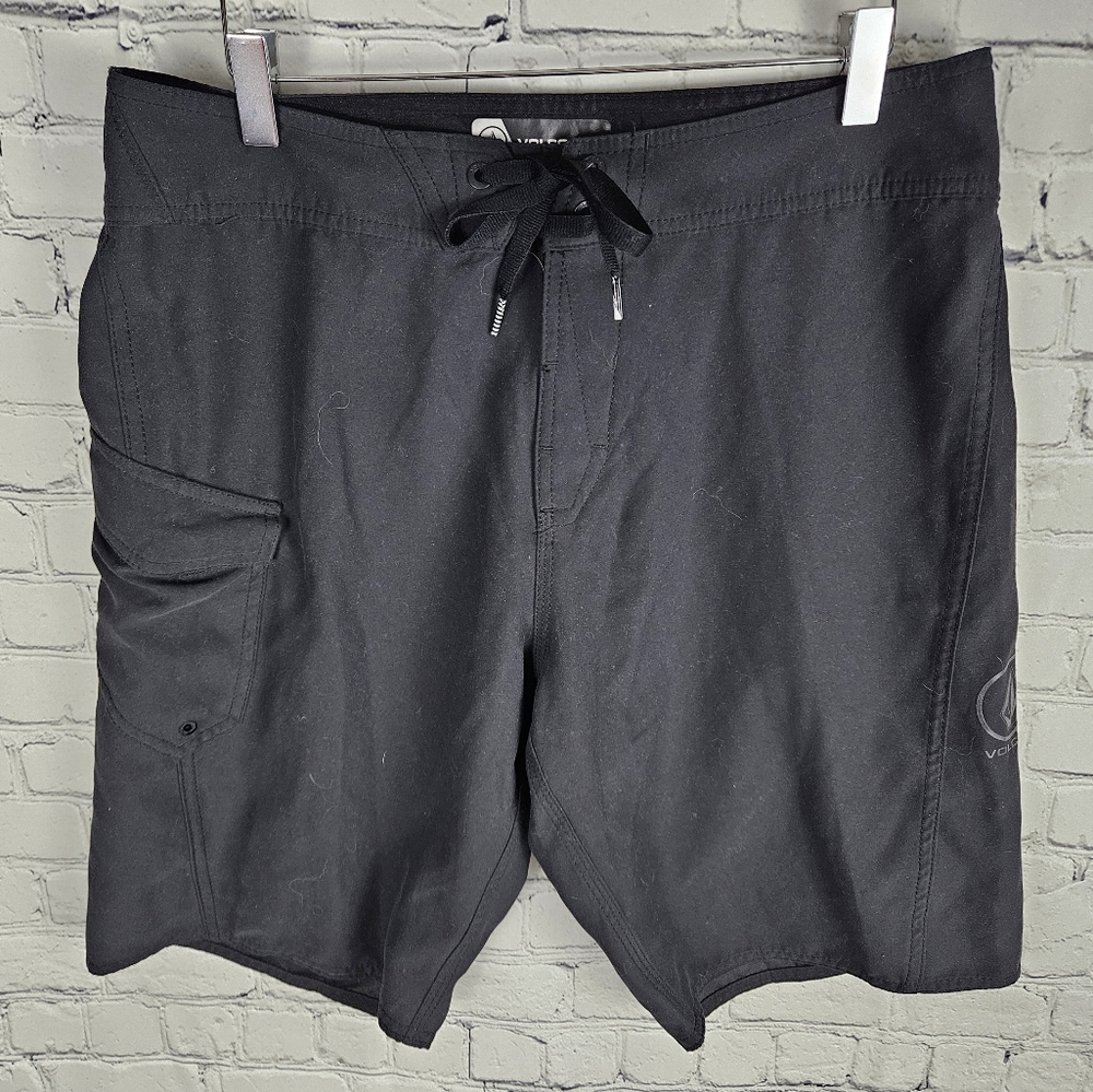VOLCOM | tie waist swim bathing suit board shorts